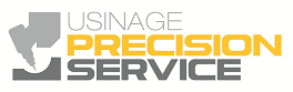 Logo anglais Usinage précision service